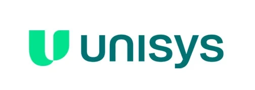 Das Bild zeigt das Logo der Firma unisys, ein Kunde der PEAG Personal