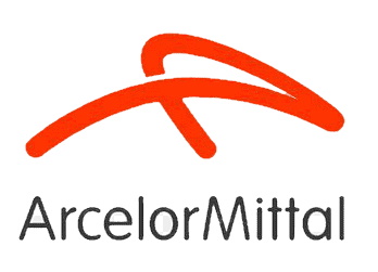 Das Bild zeigt das Logo der Firma ArcelorMittal, ein Kunde der PEAG Personal