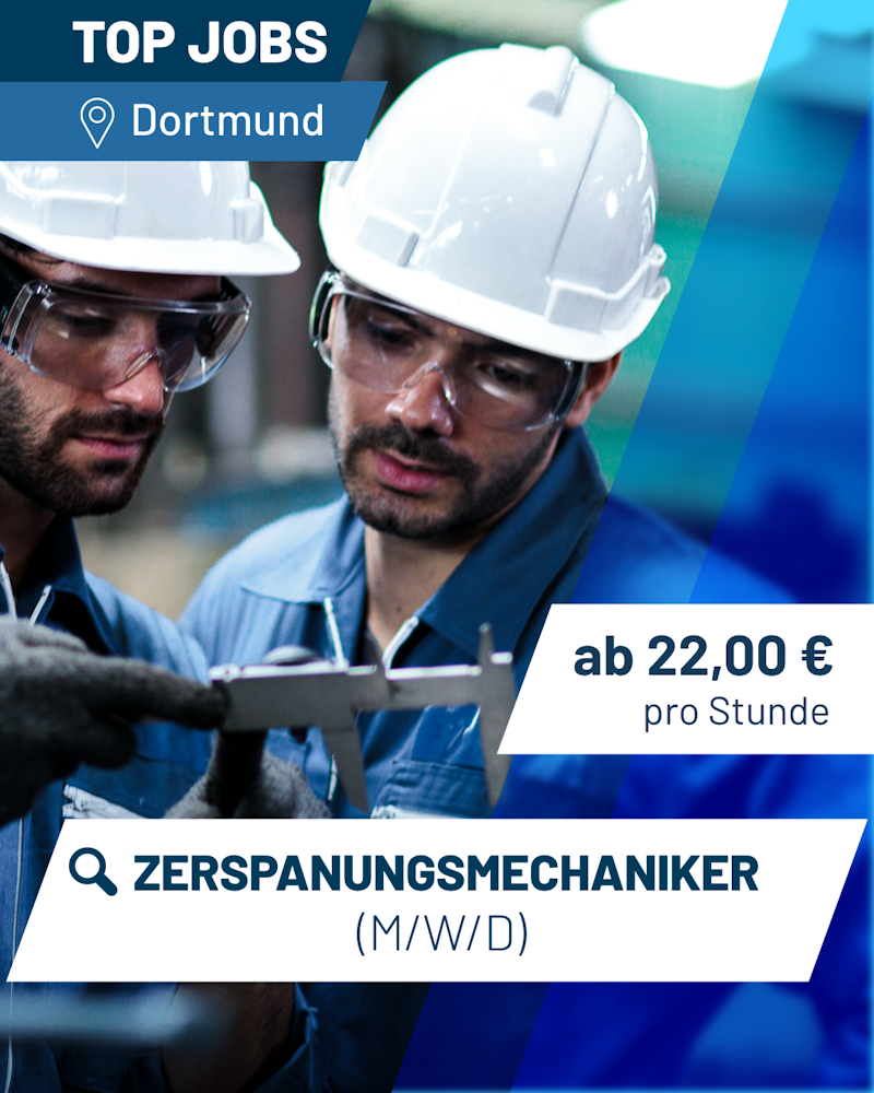 PEAG Personal Zerspanungsmechaniker in Dortmund