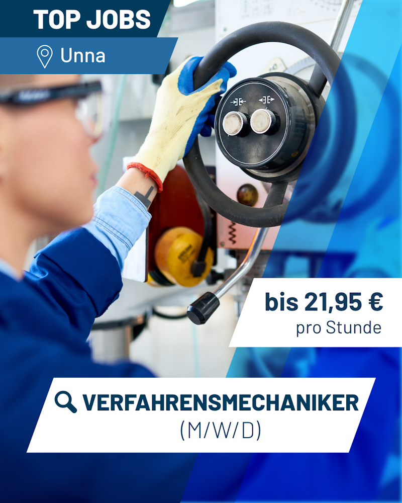 PEAG Personal Verfahrensmechaniker in Unna