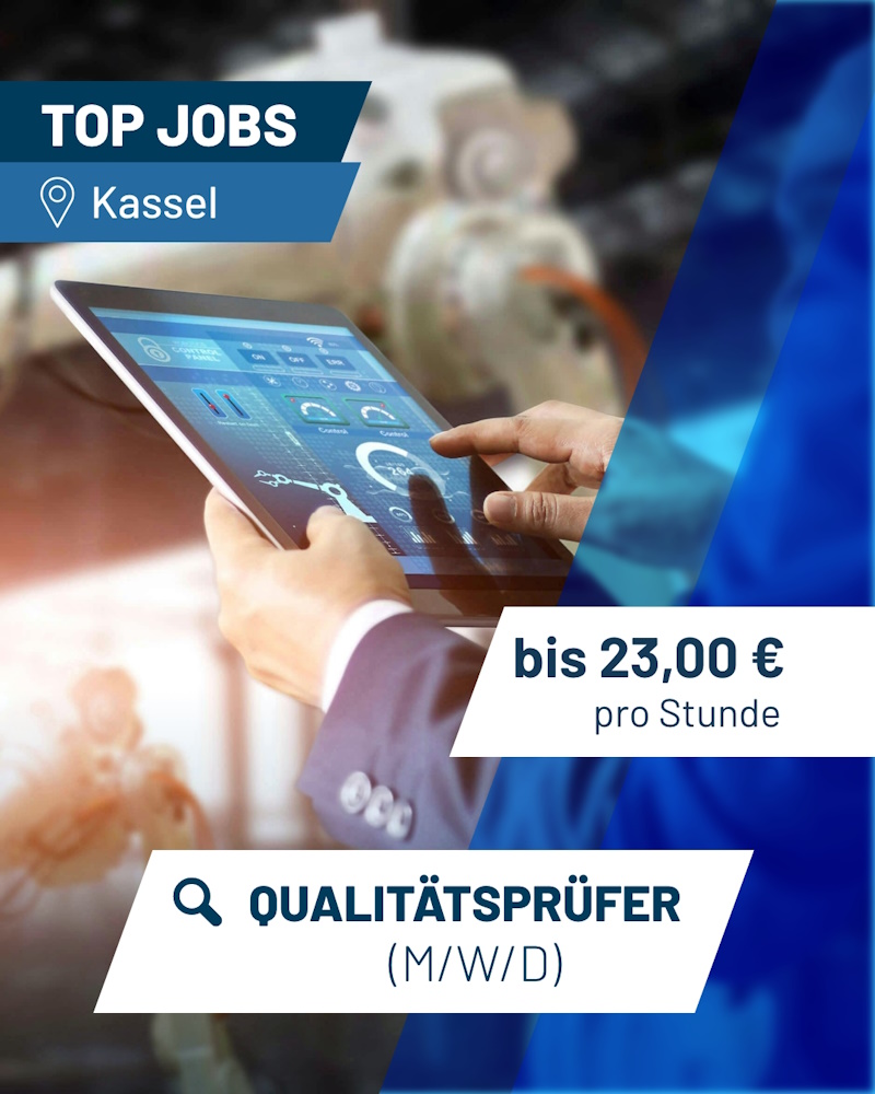 PEAG Personal sucht Qualiätsprüfer in Kassel