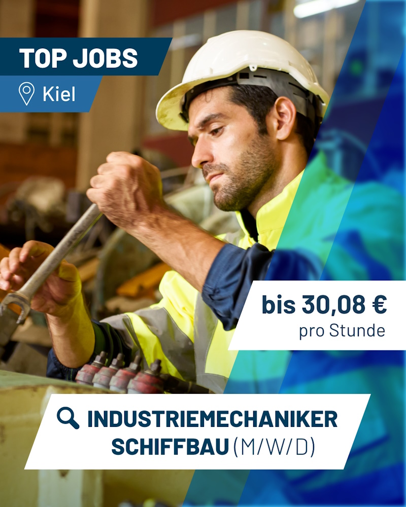 PEAG Personal Industriemechaniker Schiffbau in Kiel 