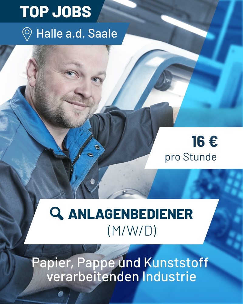 PEAG Personal Anlagenbediener in Halle