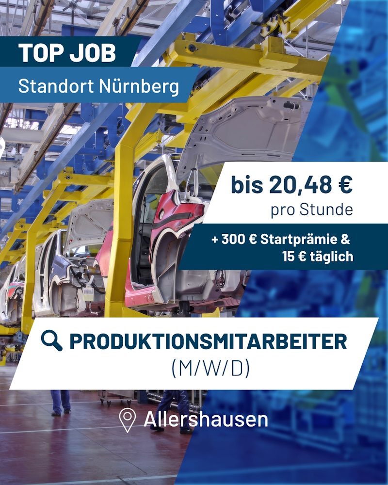 PEAG Personal Allershausen Produktionsmitarbeiter