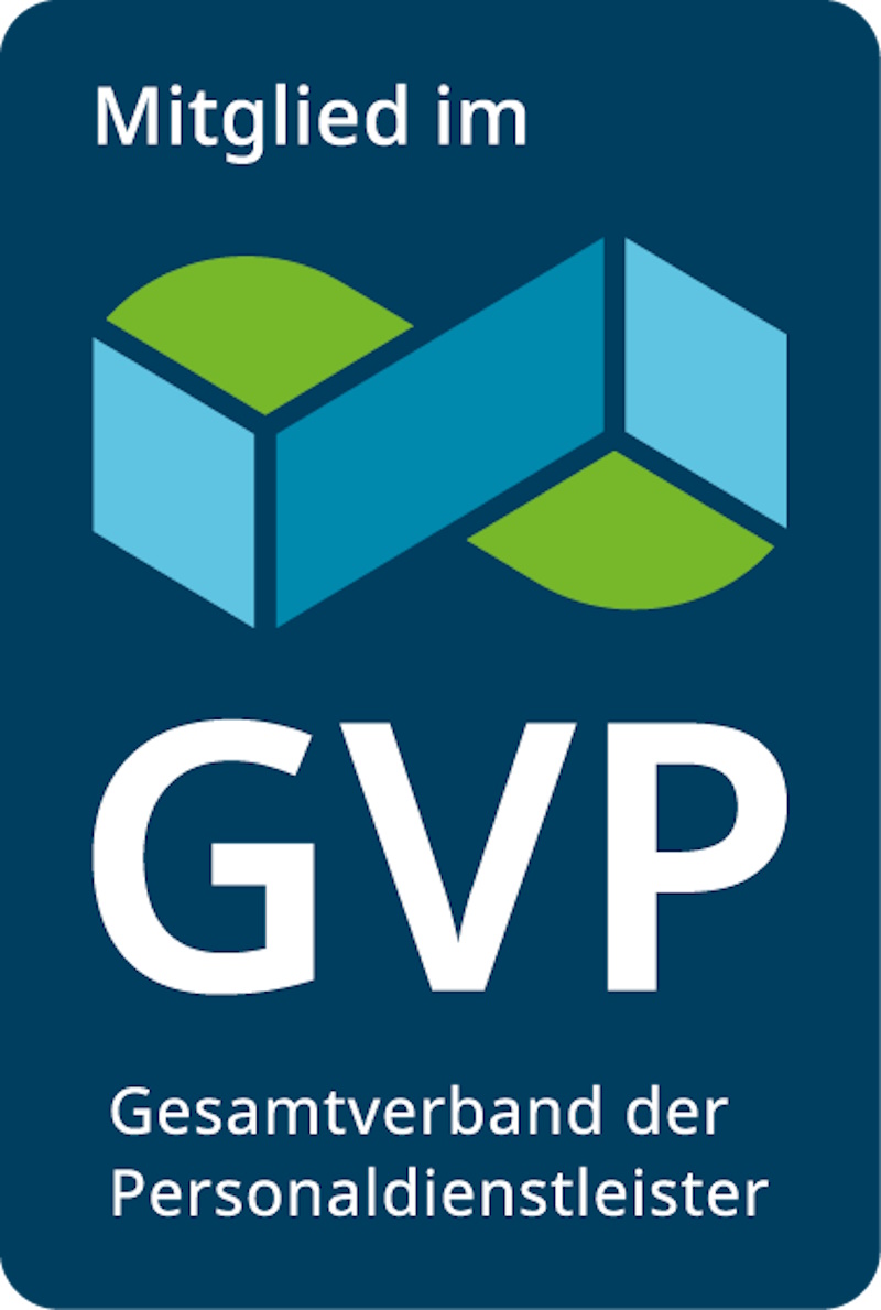 PEAG Personal ist Mitglied im Gesamtverband der Personaldienstleister e.V. (GVP)